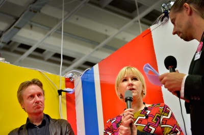 Margot Wallström och Bengt Ohlsson. Foto: Anders Löwdin