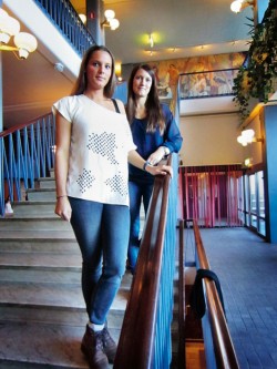 Thérese Eriksson och Sandra Patel som genomfört Maskrosbarns studie.