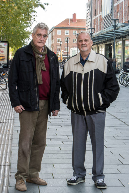 Fängelsechefen Gunnar Engström och fången Janne Olsson blev vänner.