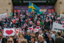 Ung i Sverige, Medborgarplatsen, Stockholm den 19 augusti. Foto: Anders Löwdin
