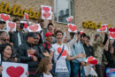 Ung i Sverige, Medborgarplatsen, Stockholm den 19 augusti. Foto: Anders Löwdin